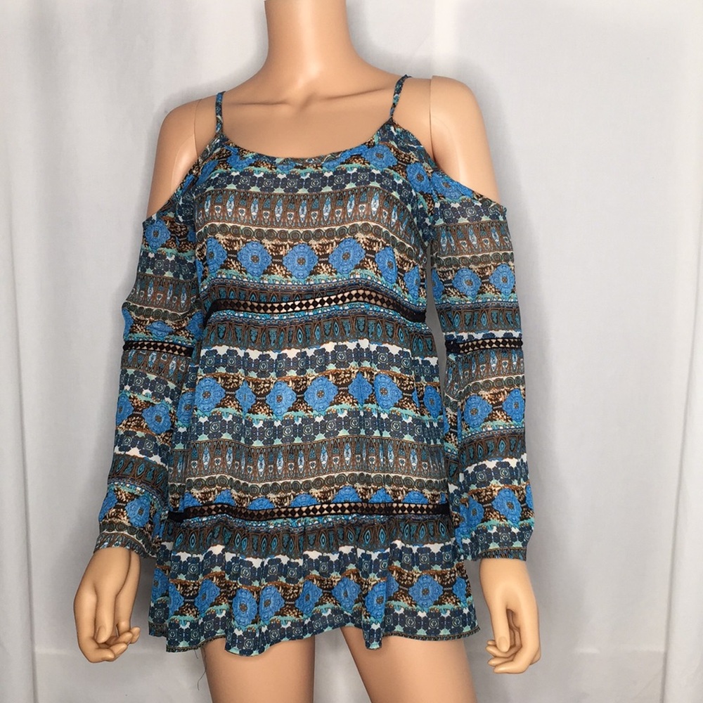 Paper Crane oversize BOHO style blouse